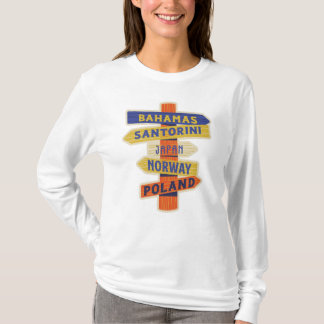 Grappig directioneel Summer Design_Bahamas iemand? T-shirt