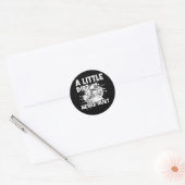 Grappig Dirt Bike Motorcross Rijden Ronde Sticker (Envelop)