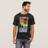 Grappig Disc Golf Shirt Heeft Bomen Geraakt en Ver (Voorkant volledig)