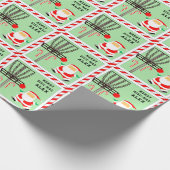 Grappig discgolf cadeau cadeaupapier (Hoek)