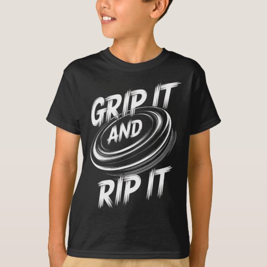 Grappig discgolf ontwerp voor mannen vrouwen discg t-shirt (Voorkant)