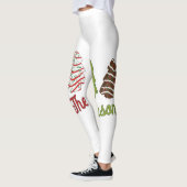 Grappig Dit Het Seizoen Kerstboom Taarten Debbie X Leggings (Links)