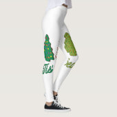 Grappig Dit Het Seizoen Kerstboom Taarten Debbie X Leggings (Rechts)