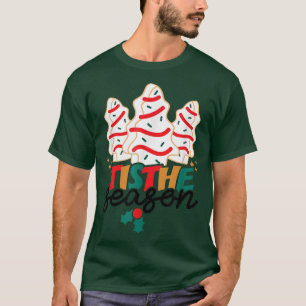 Grappig dit is de seizoensrammenboom die kerstmis  t-shirt