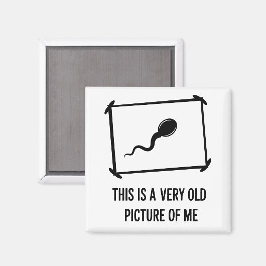 Grappig Dit Is Een Heel Oude Foto Van Mijn Spermat Magneet (Voorkant / Achterkant)