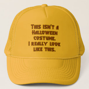 Grappig, dit is geen Halloween Costume. Trucker Pet