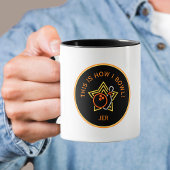 Grappig Dit is hoe ik bowl Personaliseerd Geschenk Mok