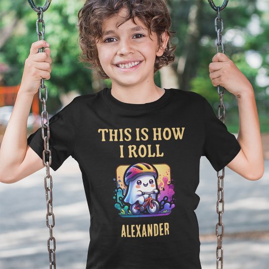 Grappig Dit is hoe ik een gepersonaliseerde fietsj T-shirt