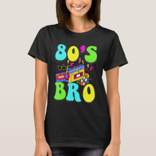 grappig: dit is mijn 80s Bro Retro 80's 90-jarige  T-shirt