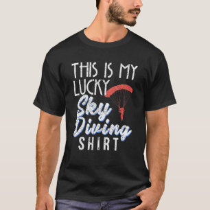 Grappig Dit Is Mijn Geluks Hemel Dalen Hemel Dali T-shirt