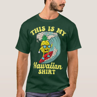 Grappig, dit is mijn Hawaiian Tiki Design Summer T-shirt