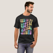 Grappig, DIT IS MIJN HIPPIE SIXTIES Costume Groovy T-shirt (Voorkant volledig)