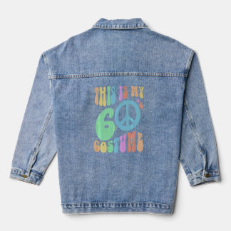 Grappig Dit is mijn jaren zestig kostuum Groovy 60 Denim Jacket