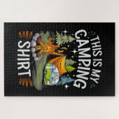 Grappig Dit Is Mijn Kampeer Voor Camper Legpuzzel (Horizontaal)