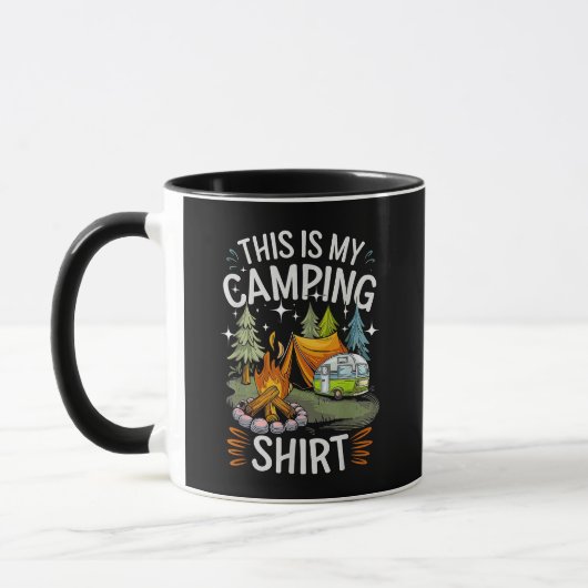 Grappig Dit Is Mijn Kampeer Voor Camper Mok (Links)