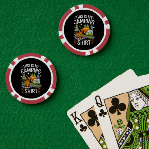 Grappig Dit Is Mijn Kampeer Voor Camper Poker Chips