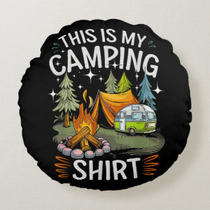 Grappig Dit Is Mijn Kampeer Voor Camper Rond Kussen