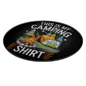 Grappig Dit Is Mijn Kampeer Voor Camper Snijplank (Hoek)