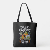 Grappig Dit Is Mijn Kampeer Voor Kampeerder Tote Bag (Achterkant)