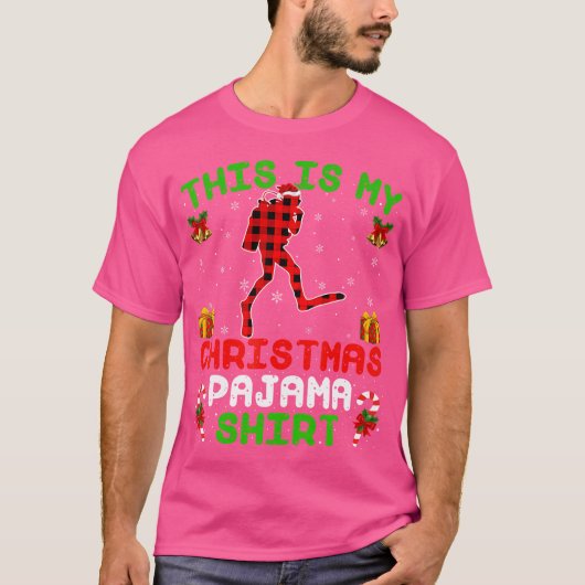 Grappig, dit is mijn kerstduik met kerst t-shirt (Voorkant)