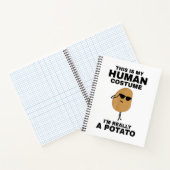 Grappig, dit is mijn menselijke kostuum.. ik ben e notitieboek (Binnen)