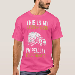 Grappig dit is mijn menselijke kostuum ik ben echt t-shirt