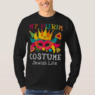 Grappig dit is mijn purim Costume Jewish Life Hama T-shirt