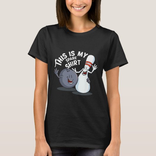 Grappig Dit Is Mijn Reserve Bowling Game Cadeau Vo T-shirt (Voorkant)