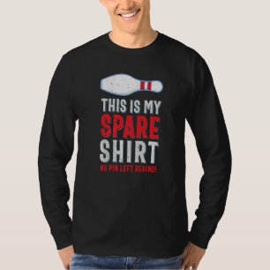 Grappig, dit is mijn spe-Bowling pin Sport pun T-shirt