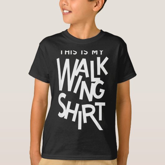 Grappig Dit is Mijn Wandelshirt T-shirt (Voorkant)