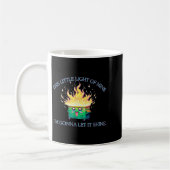 Grappig Dit Kleine Licht-van Mine Dumpster Fire 20 Koffiemok (Links)