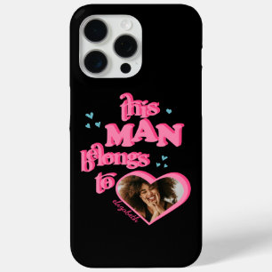 Grappig Dit Man behoort tot GF Heart Photo T-Shirt iPhone 15 Pro Max Hoesje