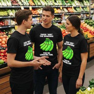 Grappig Dit zijn de bananen die je zoekt T-shirt