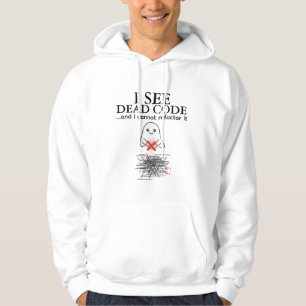 Grappig "Dode Code ZIEN" Programmeur T-shirt