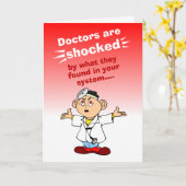 Grappig, doe het goed Wens Kaart (Gele Bloem)