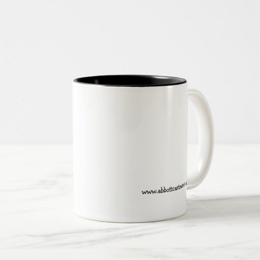 Grappig doe het je eigen Humor Mok (Voorkant rechts)