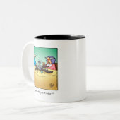 Grappig doe het je eigen Humor Mok (Voorkant links)