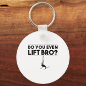 Grappig doe je zelfs bro cadeau Schattigee skilief Sleutelhanger (Voorkant)