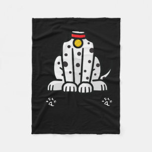 Grappig doen alsof ik een Dalmatische hond ben Laz Fleece Deken