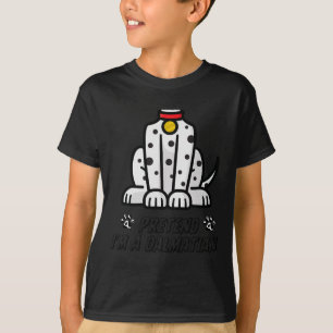 Grappig doen alsof ik een Dalmatische hond ben Laz T-shirt