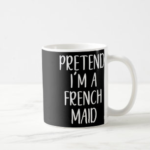 Grappig doen alsof ik een Franse meid kostuum Hall Koffiemok