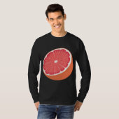 GRAPPIG DOEN ALSOF IK EEN GRAPEFRUIT HALLOWEEN KOS T-SHIRT (Voorkant volledig)