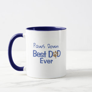 Grappig Dog Pun Gift voor Mannen, Custom Dog Dad Mok