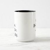 Grappig Dokter Cadeau – Het Is Eigenlijk Dr Cadeau Mok (Midden)