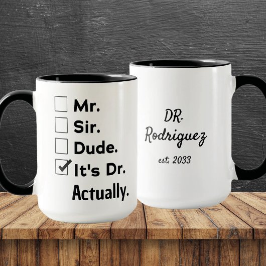 Grappig Dokter Cadeau – Het Is Eigenlijk Dr Cadeau Mok