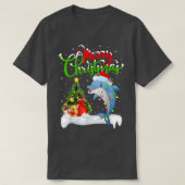 Grappig dolfijnenvis met maasstrans, Dolphin Chr. T-shirt (Design voorkant)