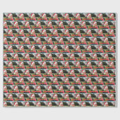 Grappig Donald Trump 47 Daddy's Home Kerstmis Cadeaupapier (Vlak)