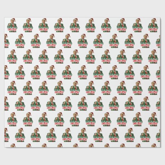 Grappig Donald Trump cadeau Cadeaupapier (Vlak)