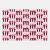 Grappig Donald Trump Dancing President Kerst Inpakpapier Vel (Voorkant 2)