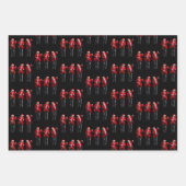 Grappig Donald Trump Dancing President Kerst Inpakpapier Vel (Voorkant)